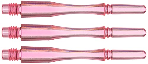 コスモダーツ フィットシャフト ギア シャフト ハイブリッドスピン クリアピンク4