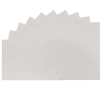 Vaessen Creative 29993-022 Pappe zum Basteln-Buchbinderkarton A3-Graupappe 1mm-10 St. Bastelkarton-zum Buchbinden, Scrapbooking und Journaling, Grau
