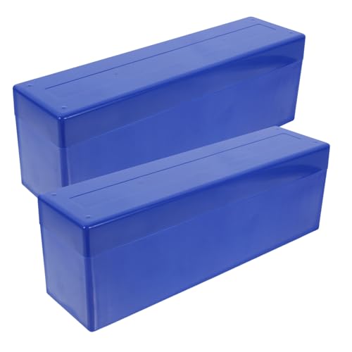 Caja protectora para monedas de material PS con 20 ranuras organizadoras en paquete de 2 unidades