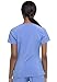 Dickies EDS Essentials Scrubs, V-Neck Womens Tops with Four-Way Stretch and Moisture Wicking DK615, S, Ciel