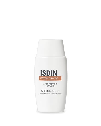 ISDIN Fotoultra Spot Prevent Color SPF 50+ Protector Solar Facial con Color de Uso Diario que Ayuda a Prevenir las Manchas Solares