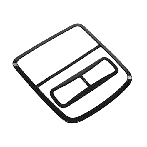 Estilo de Fibra de Carbono Interior Lâmpada de Leitura Decoração Capa para 2018