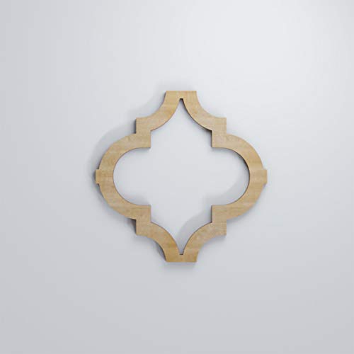Image of Ekena Millwork WALW08X08X0375MRKBI Marrakesh 3 /8 inchT Decorative Fretwork Wall Panels, 7 3 /8 inchW X 7 3 /8 inchH, Birch