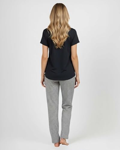 2 Pack: Women’s Pajama Set Super-Soft Short & Long Sleeve Top With Pants (Available In Plus Size)