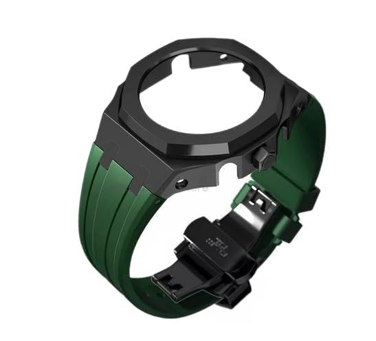Kit mod Casioak steel case argent pour remplacer la resine de votre G-Shock GA2100