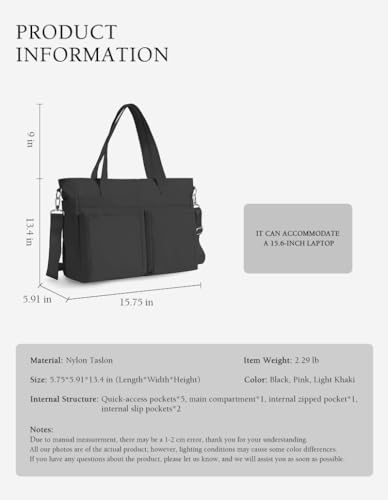 Bolso Tote para Mujer, Ligero y Acolchado miniatura 5