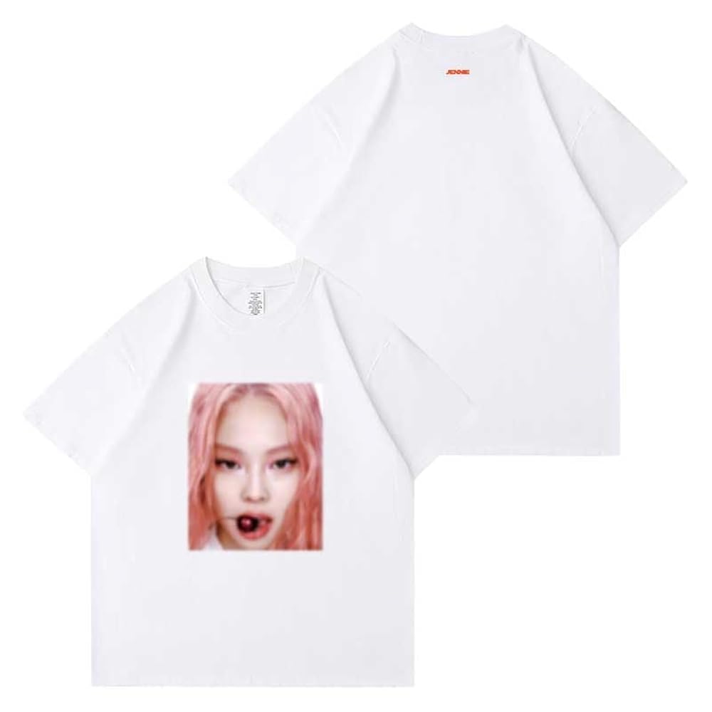 【ジェニ着用】BLACKPINK JENNIE Mantra Tシャツ ホワイト BLACKPINK JENNIE Mantra T-shirt ホワイト