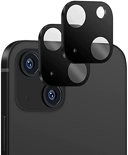 Lot de 2 protecteurs objectif iPhone 13 mini verre flexible SAHARA ZeroDamage ZD00043 noir