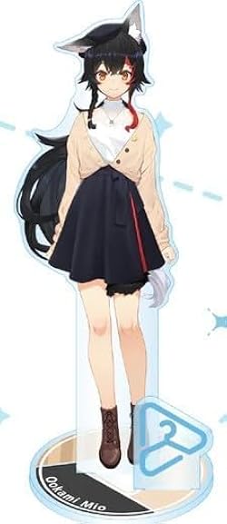 大神ミオ 公式アパレルグッズ３点セット Amazon.co.jp: [ECMRAD] 大神ミオ コスプレ衣装+靴下+ウィッグ+