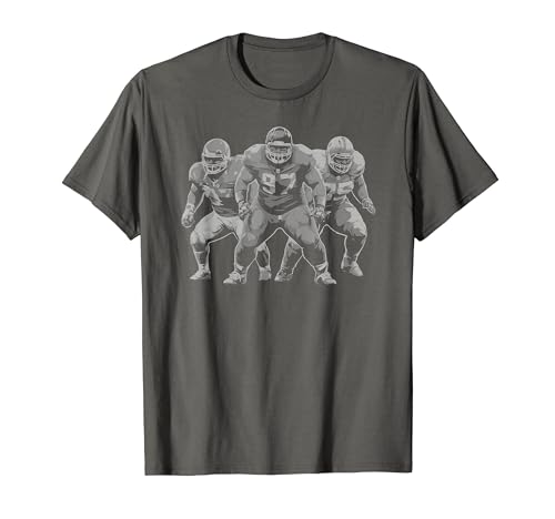 Lineman Pride Football Offensive Defensive Lineman Artistic Camiseta