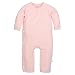 Burt's Bees Baby Baby Organic Coverall, Blossom Quilted Kimono, 3-6 Months