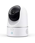 eufy Security Indoor Cam E220, 2K, Pan & Tilt, Indoor Security Camera, Wi-Fi Plug-in Camera, Human & Pet AI, Voice Assistant Compatibility, Night Vision, Motion Tracking, HomeBase not Compatible