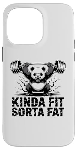 Kinda Fit Sorta Fat Funny Panda W tBbglX EGCgteBO X}zP[X iPhone 14 Pro Max p
