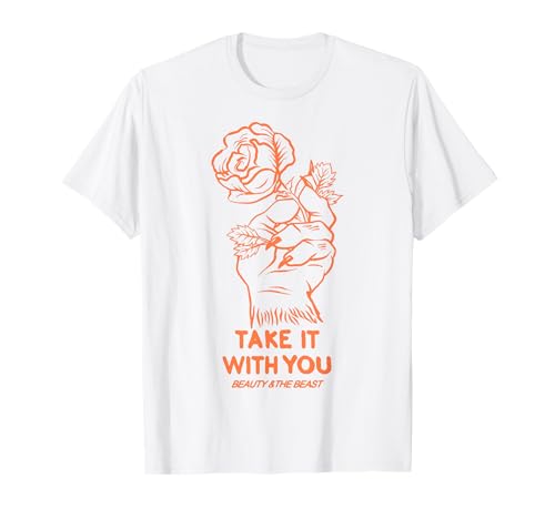 T-shirt de La Belle et la Bête Disney vêtement imprimé rose