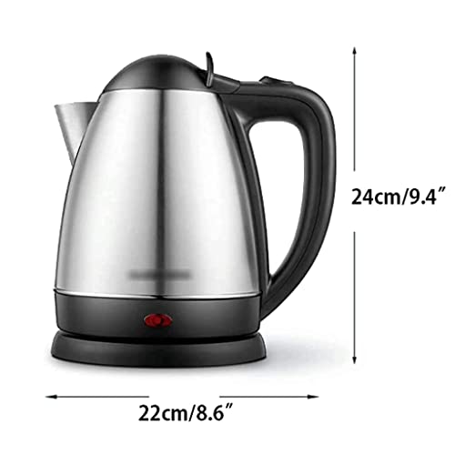 Hervidor Eléctrico Clásico Acero Inoxidable 1.5L miniatura 2