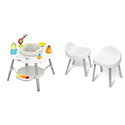 Skip Hop Baby 3-in-1 Grow with Me Set with Activity Center & Toddler Chairs, Explore & More