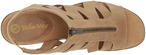 Bella Vita Women's Jovanah Heeled Sandal, Natural, 7 X-Wide | Image 4