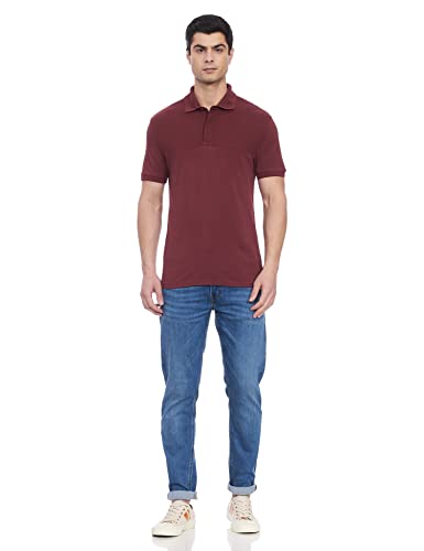 Image of Levi's Men's Cotton Regular Fit Solid Polo T-Shirt