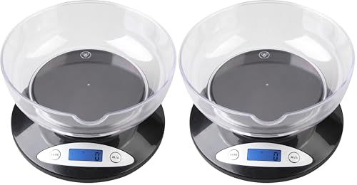 Weighmax Electronic Kitchen Scale - Weighmax 2810-2KG Black (Pack of 2)