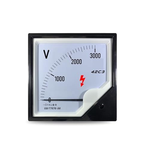 Voltmètre haute tension 42c3 DC 1000V appareil de mesure panneau