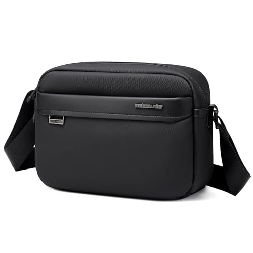 Image of Arctic Hunter Sling Bag for Men & Women | Fits 8 inch Tablet | Multiple Pockets for Organization | Durable Water-Repellent Polyester | Secure Back Zipper Pocket for Valuables