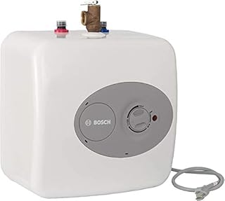 Bosch Electric Mini-Tank Water Heater Tronic 3000 T 2.5-Gallon (ES2.5) - Eliminate Time for Hot Water - Shelf, Wall or Floor Mounted
