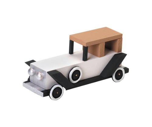 Darice 9169-07 Deluxe Wood Antique Limo Model Kit