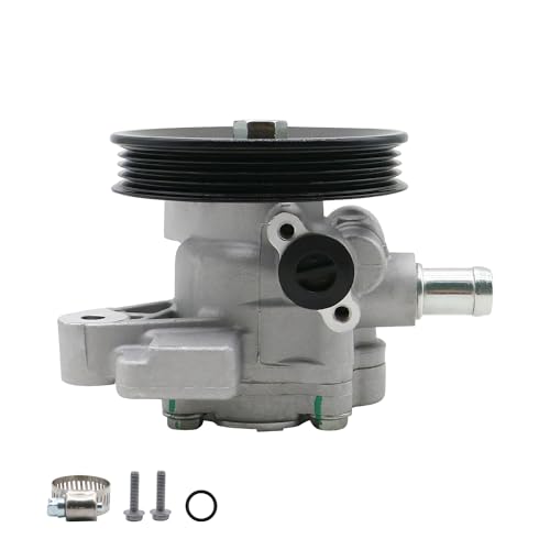 Image of Power Steering Pump with Pulley Fits for Honda Accord 1998 1999 2000 2001 2002 2.3L, OE-Quality Power Assist Pump 21-5919,56110-PAA-A01