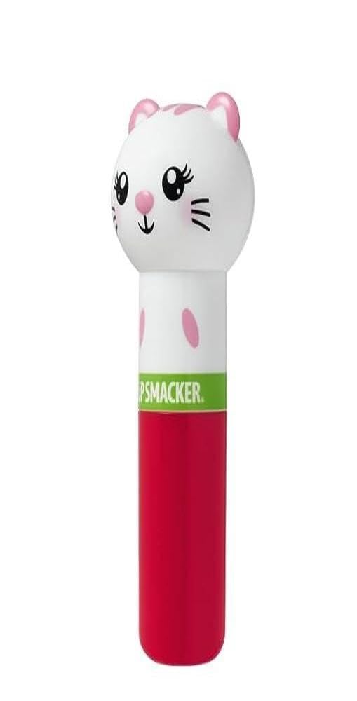 Lip Smacker Lippy Pals Kitten, Flavoured Lip Balm for Kids Inspired by Animals, Moisturizing and Smoothing to Refresh your Lips, Water-Meow-Lon Flavour
