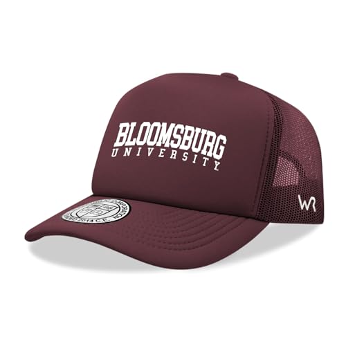 BH Fashion Company Bloomsburg University Huskies BU Trucker Mesh Snapback Game Day Hat Maroon