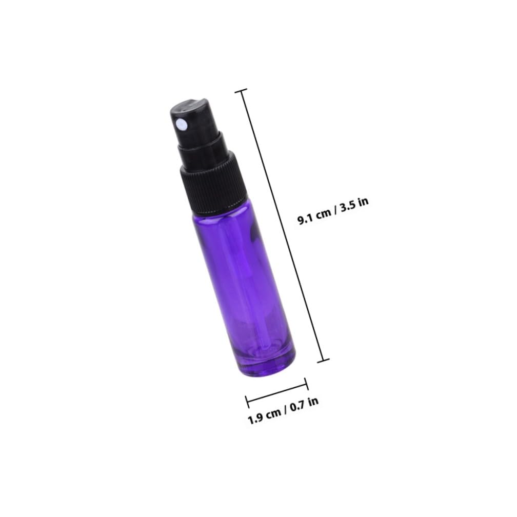 POPETPOP 20 Flacons Vaporisateurs de Parfum en Verre 10ml, Rechargeables et Portables, Format Mini pour Voyage et Usage Extérieur