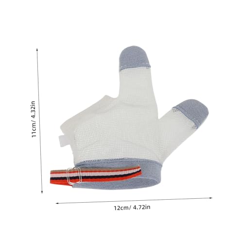 Infant Thumb Sucking Guard Gloves 4-Piece Set of Breathable Finger Protective Gloves for Babies Anti Sucking Protector for Infants2