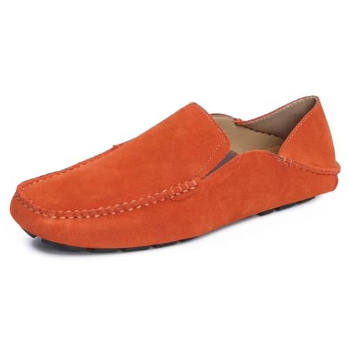 Image of Go Tour Handmade Mens Casual Loafers Moccasins Slip On Driving Shoes