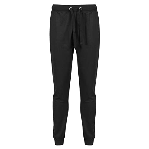 Iron Mountain Herren Jogginghose Umweltfreundliche Jogginghose aus recyceltem Garn, Jogger, Trainingshose mit Bündchen, Schwarz, M
