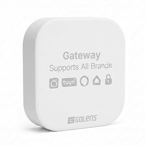 Image of Golens WiFi Gateway Hub for Smart Door Locks | Remote Unlock & Multi-Device Access | Smart Home Connectivity Hub | 50m Long Range | Multi-User Support | 2.4GHz WiFi | Type-C Powered