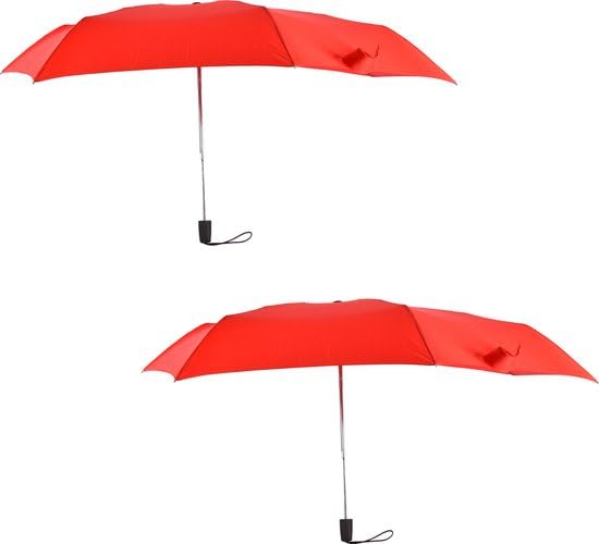 Parapluie robuste contre le vent de 80 km/h noir taille M pour piétons exigeants