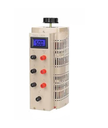 PLPFUDVDZZ Three-Phase Voltage Regulator 380V Digital Display TSGC2-3KVA Industrial 30KW AC Adjustable Transformer 15KW Input 380V(TSGC2-1.5KVA Output 0-500V)