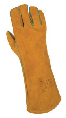 GUANTE SOLDADOR SERRAJE NARANJA HILO KEVLAR T-10