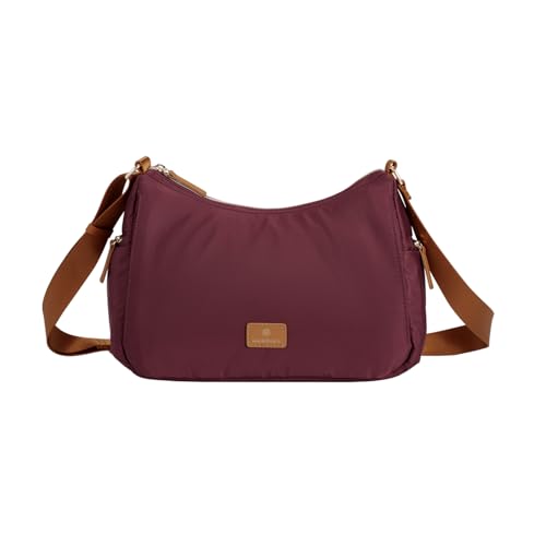 Nordace Siena Hobo �N���X�{�f�B�o�b�O - ���S��RFID�u���b�L���O�|�P�b�g�Ɨ��s�p�V�����_�[�o�b�O�p�̉B���R���p�[�g�����g�B, �o�[�K���f�B, Normal