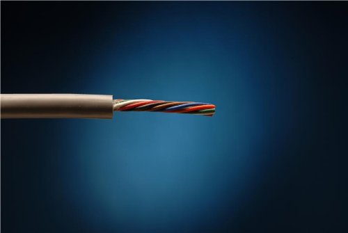 1180C-SL005 Alpha Wire Multi-Conductor Cable 10 Conductors 22AWG 300VAC - Slate - Bulk - 30.48m (100ft)/Spool