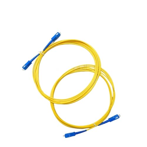 Cordon fibre optique SC SC anti-courbure 2m monomode simplex pour connexion internet stable