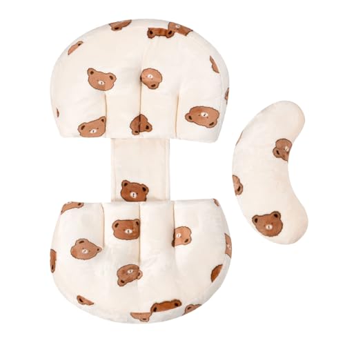 Ubxvamm Pillows Printed Bear Pattern Soft Maternity Pillow Support for Back Belly of Pregnant Women Detachable Pillow