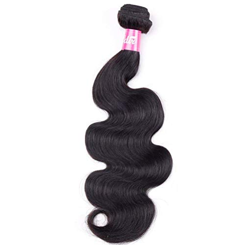 Odir 9A Brazilian Human Hair Body Wave Bundles 1 Bundle (30 Inch) Unprocessed Body Wave Virgin Human Hair Weave Bundles Natural Color