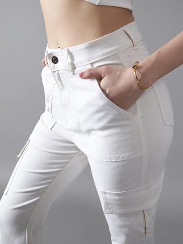 Image of Dolce Crudo High Rise Bootcut Jeans for Women