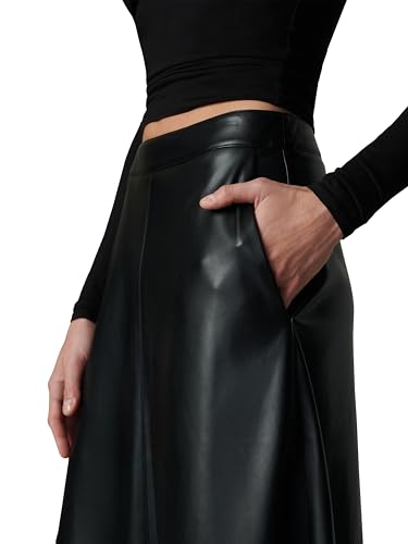 Joe's Women's The Tavi Vegan Leather Skirt4