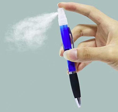 Renyke Portable Pen Sanitizer Spray Bottle Pen 10 ML Empty - Sanitizer Spray Pen Transparent, Refillable for Travel & Daily...