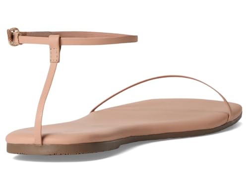 TKEES Women's Square Toe Twiggy Flat Sandal 5