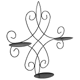 Décoration de chambre : fabriqué avec un excellent savoir-faire, ce bougeoir est robuste et ne se cassera pas facilement. appliques murales décoratives modernes