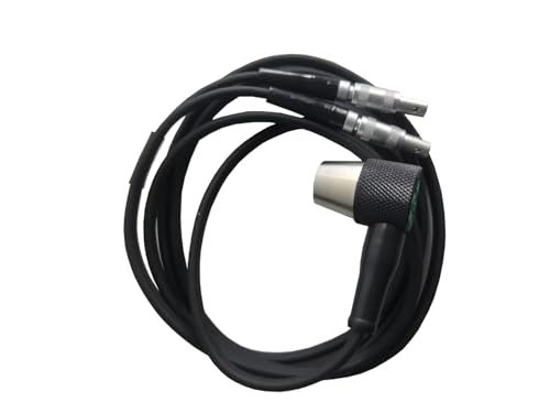 Sonda sensor de calibre ultrasónico de espesor PT-08 transductor para Serie UM con frecuencia 5MHz y diámetro de cristal 8mm, rango 1-100.0mm miniatura 3