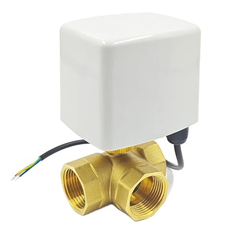 Válvula de bola eléctrica para zonificación de agua caliente doméstica con motor de 24VAC 7
